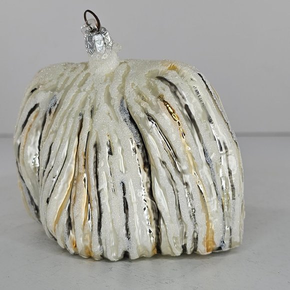 Slavic Treasures Old English Sheepdog Blown Glass Ornament Poland Hard to Find - Picture 5 of 10